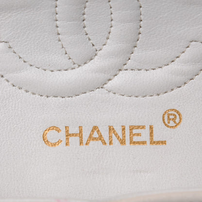 Chanel Lambskin Quilted Small Double Flap White 5 of 19