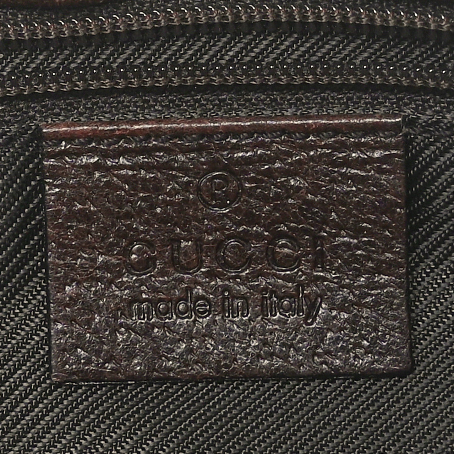 GG Monogram Flight Belt Bag Dark Brown