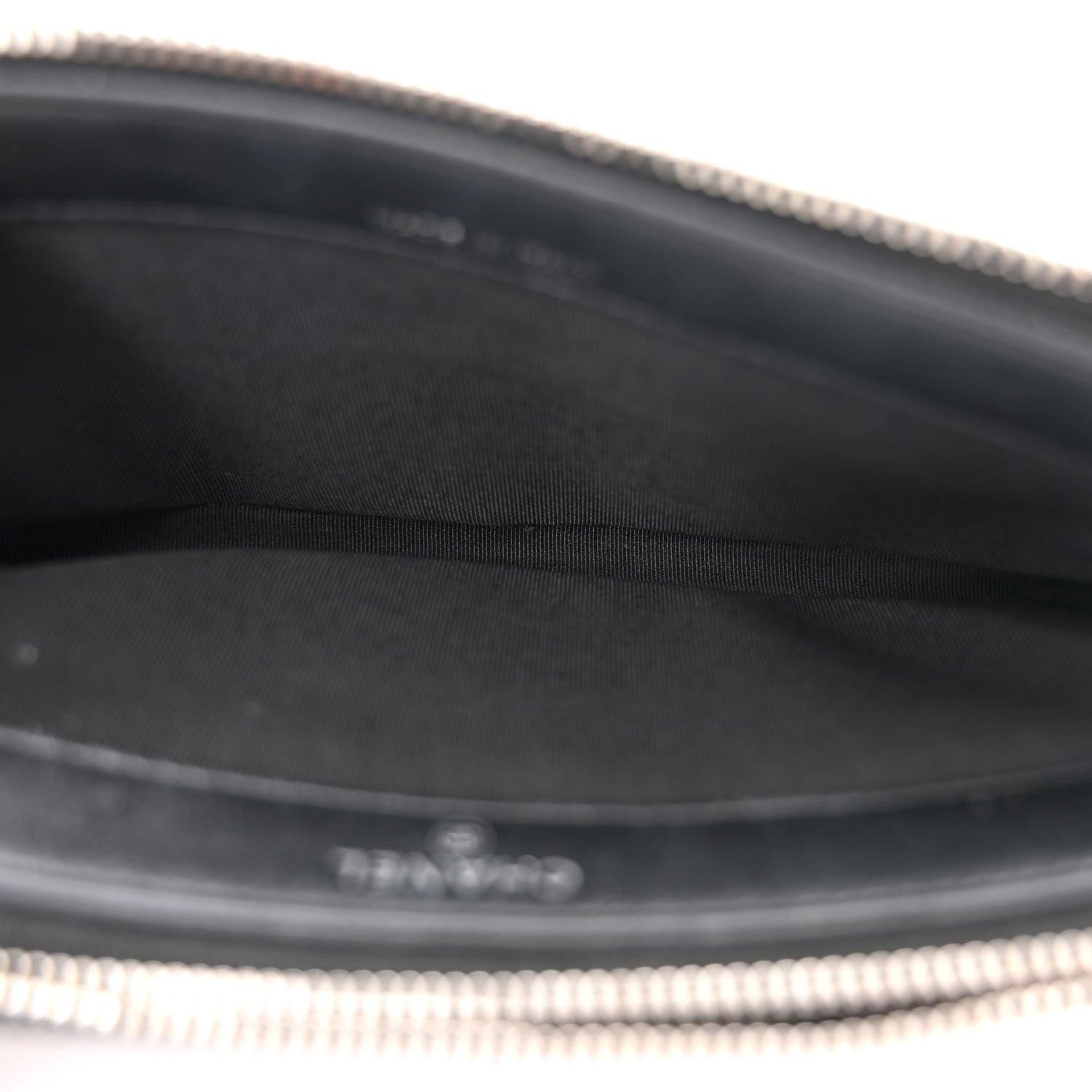 Chanel Iridescent Caviar Quilted Small Clutch With Chain Black 5 of 15
