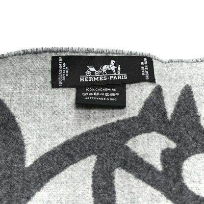 Louis Vuitton Wool Cashmere Lock And Keys Scarf Black 9 of 14