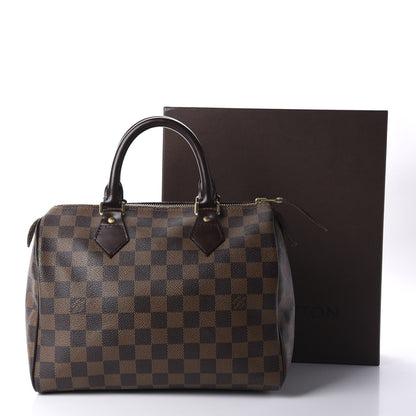 Louis Vuitton Damier Ebene Speedy 25 11 of 11