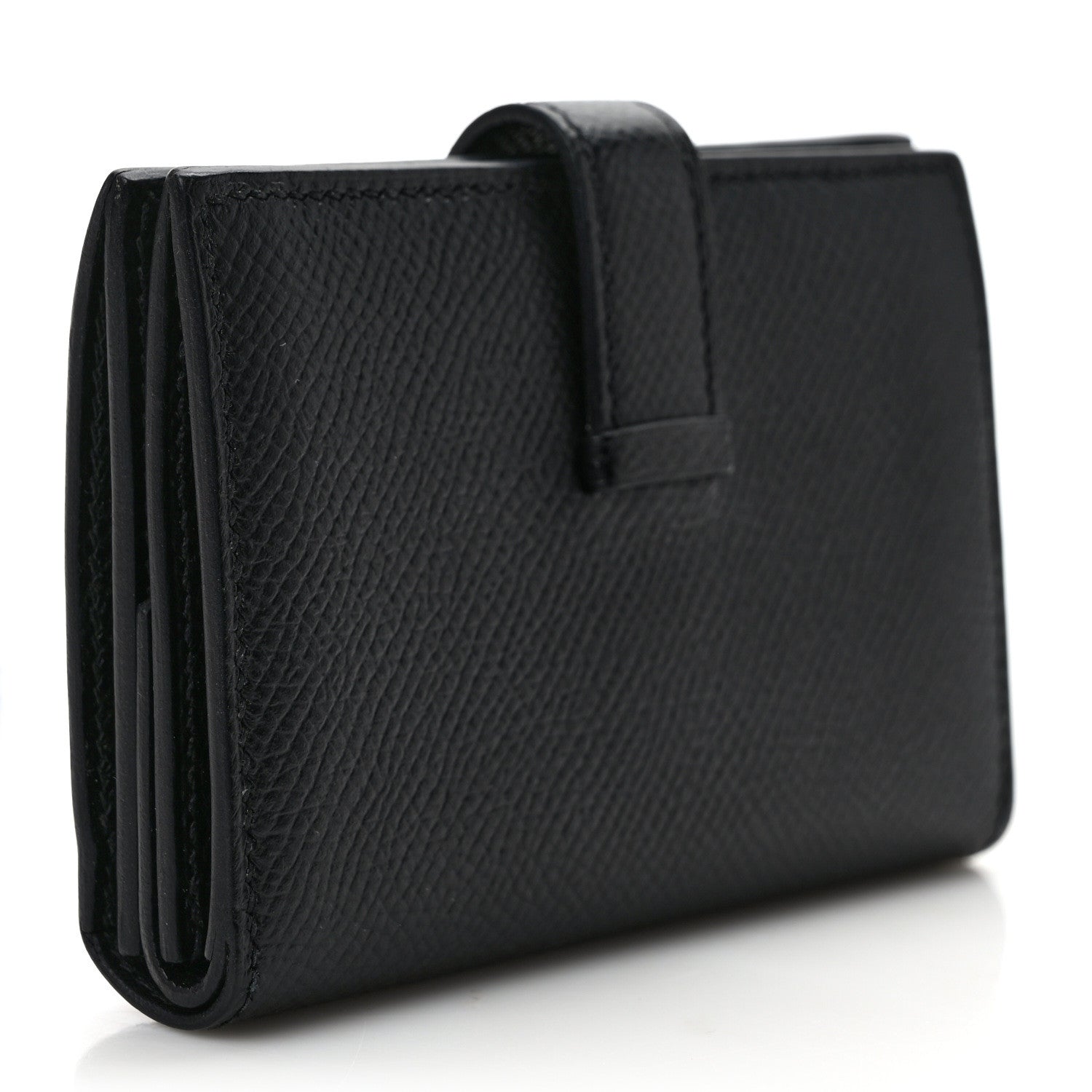Hermes Epsom Mini Bearn Wallet Black 3 of 7