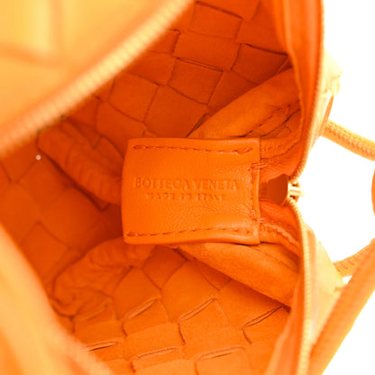 Bottega Veneta Nappa Intrecciato Mini Loop Camera Bag Tangerine 6 of 9