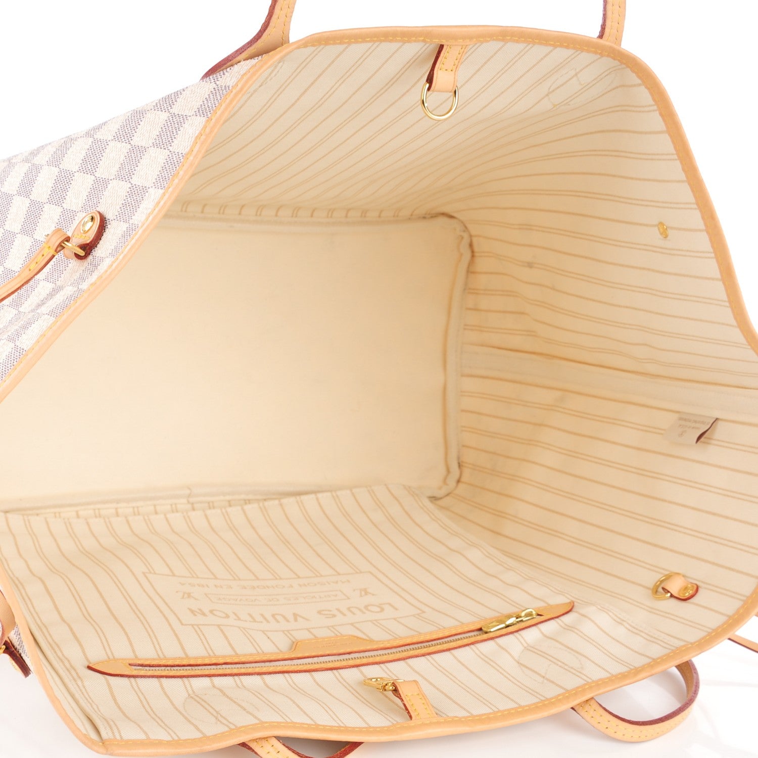 Louis Vuitton Damier Azur Neverfull GM 4 of 8