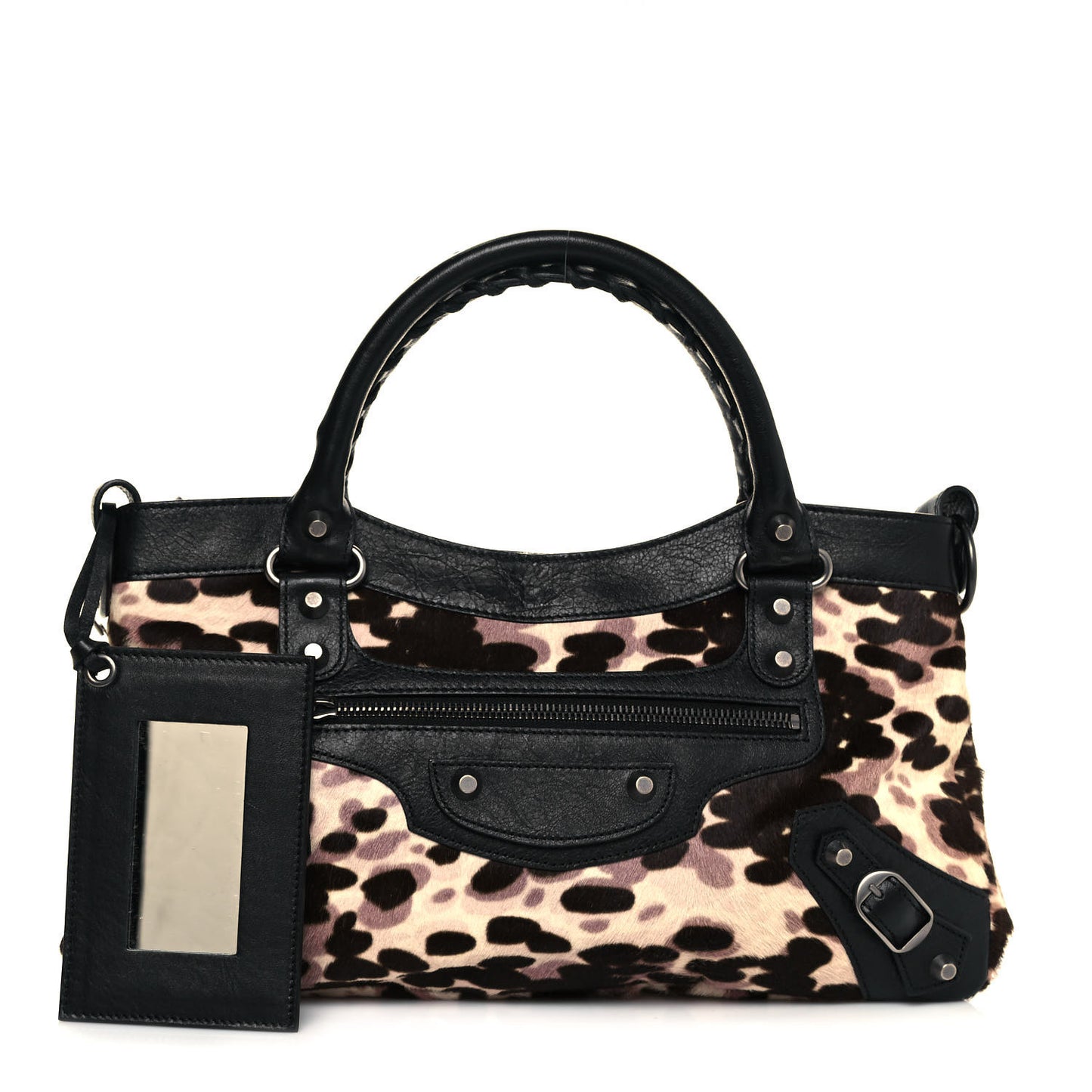 Pony Hair Leopard Classic City Black