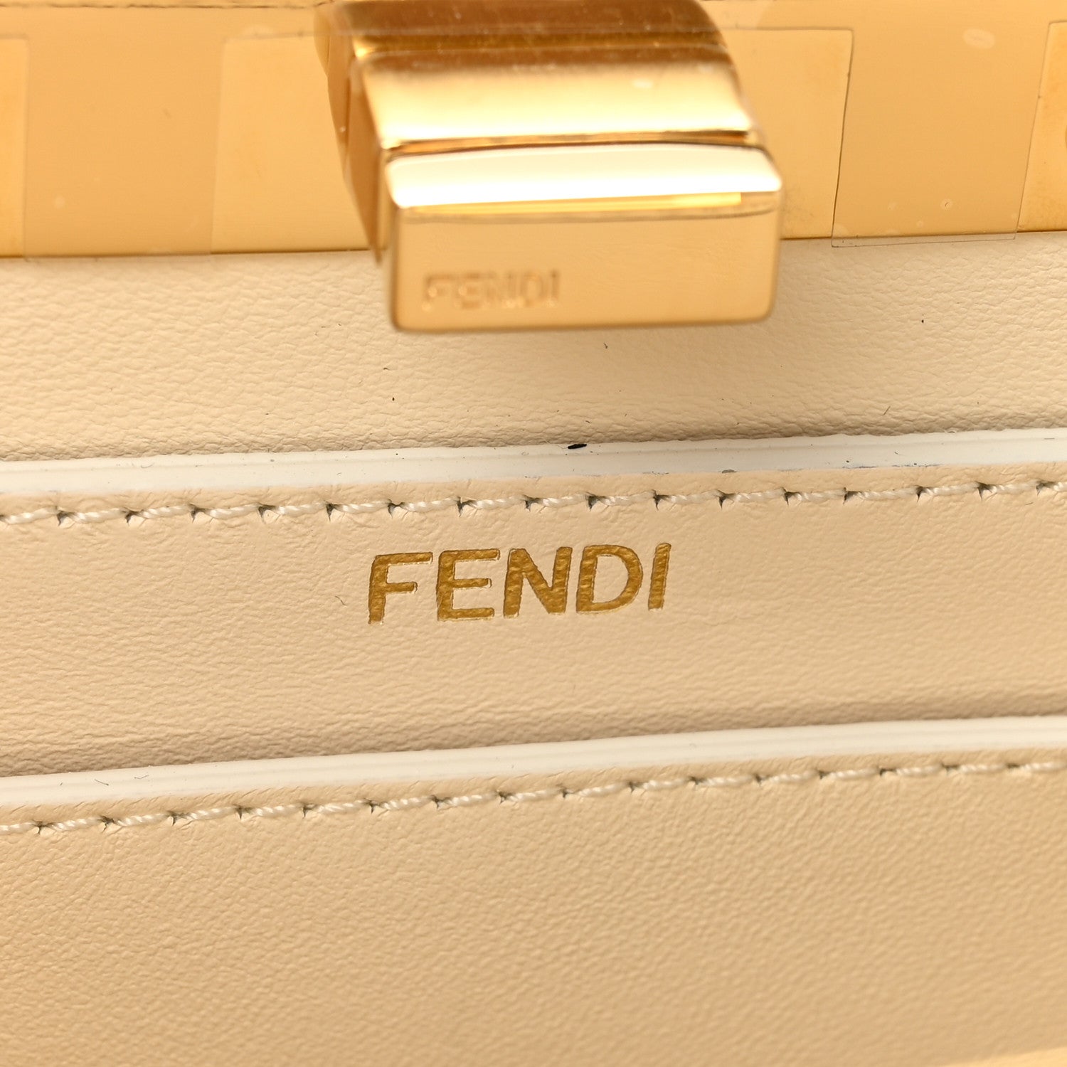 Fendi Lizard Togo Lucido Petite Peekaboo I SEE U Satchel Multicolor 6 of 11