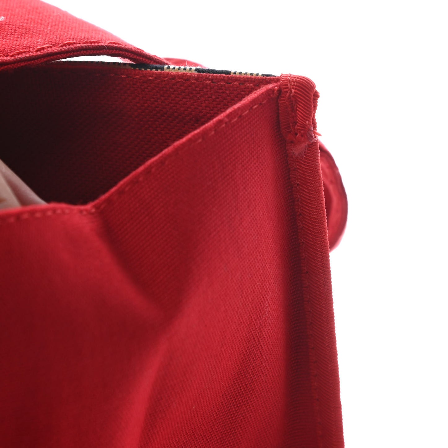 Vintage Check Tote Red