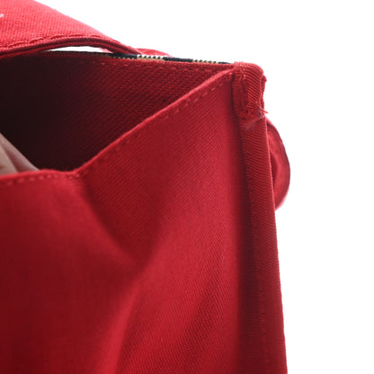 Burberry Vintage Check Tote Red 11 of 12