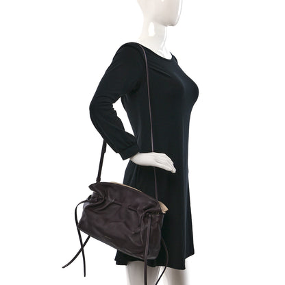 Mansur Gavriel Lambskin Mini Protea Bag Cabernet Cleo 2 of 11