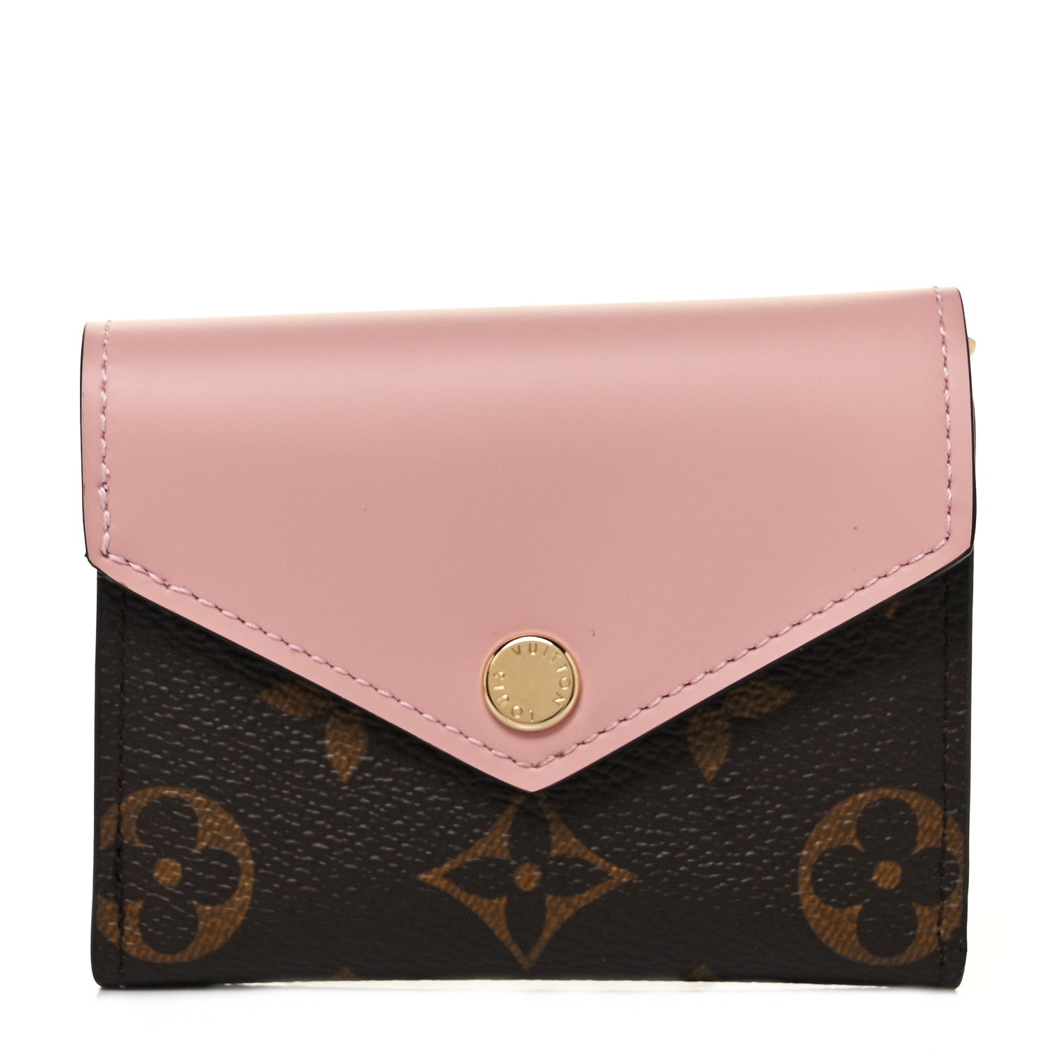 Louis Vuitton Monogram Zoe Wallet Rose Ballerine 1 of 9