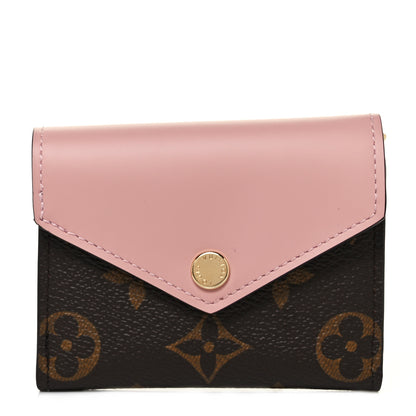 Louis Vuitton Monogram Zoe Wallet Rose Ballerine 1 of 9
