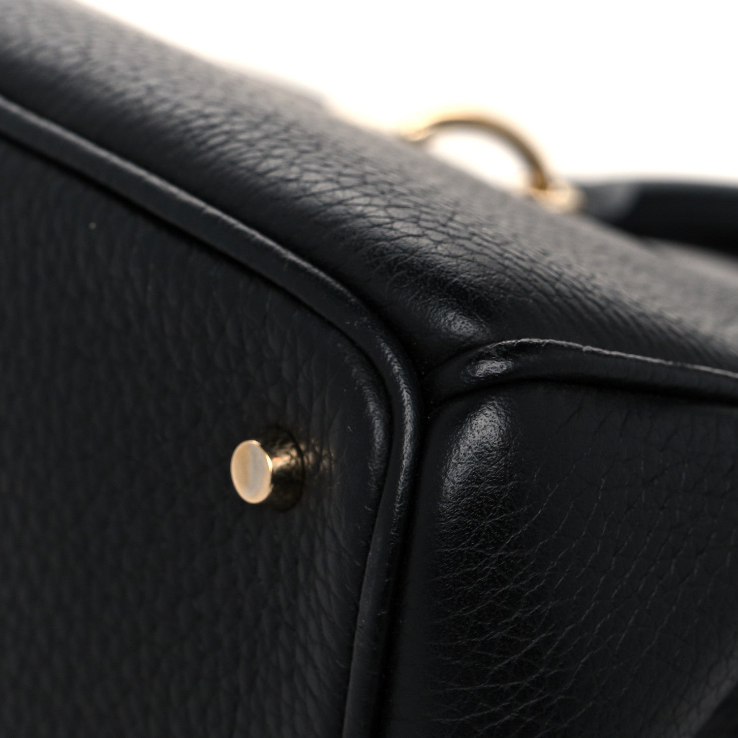 Christian Dior Bullcalf Small Diorissimo Tote Black Rose Indien 10 of 11