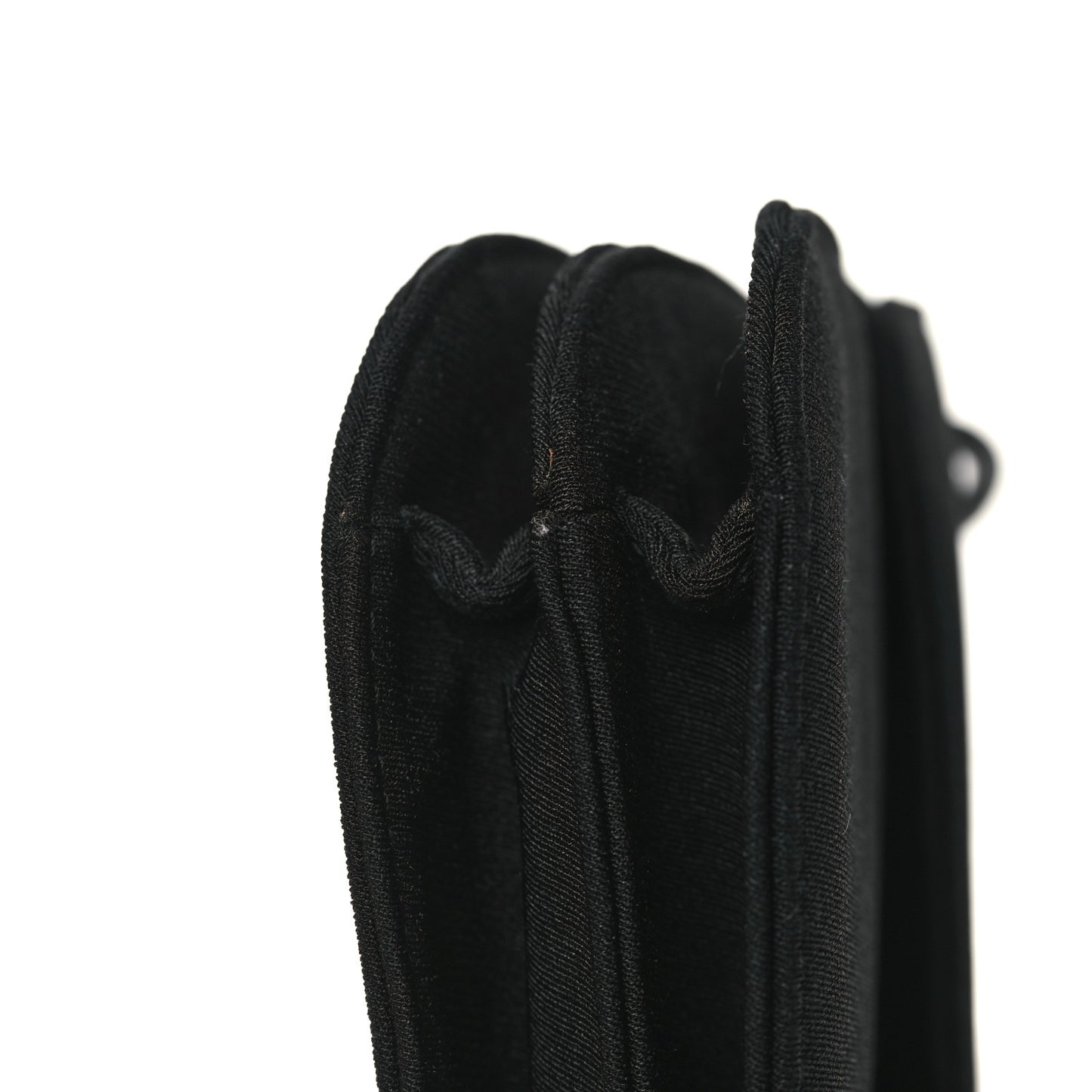 Tessuto Nylon Swing Chain Shoulder Bag Black