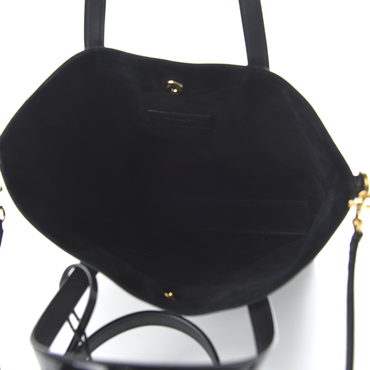 Saint Laurent Patent Toy Shopping Tote Black 5 of 9