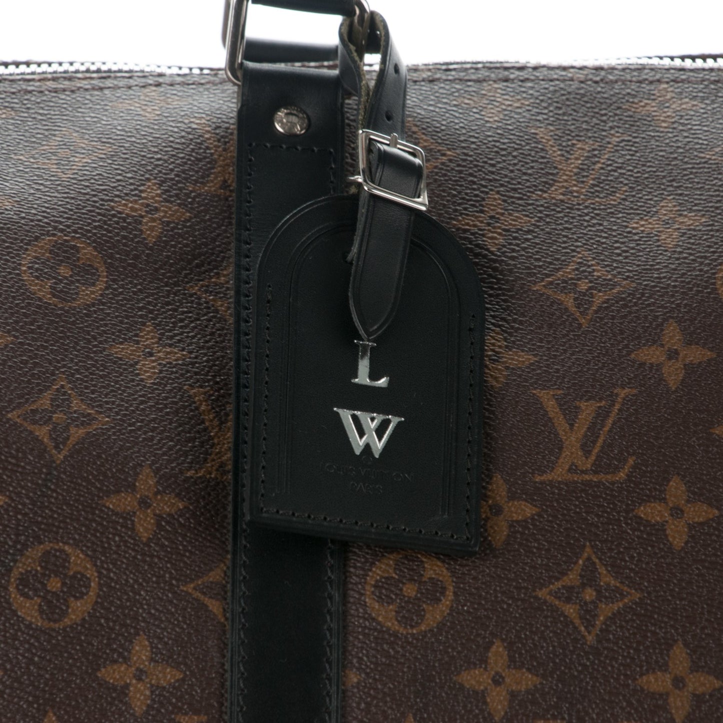 Monogram Macassar Keepall Bandouliere 55