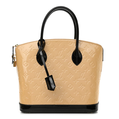 Louis Vuitton Vernis Lockit PM Dune 1 of 13
