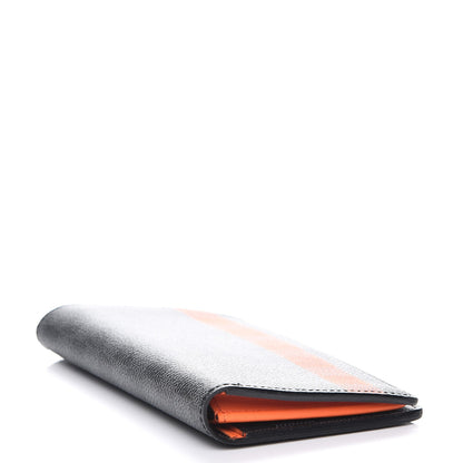 Louis Vuitton Damier Graphite Stripe Brazza Wallet Orange 4 of 7