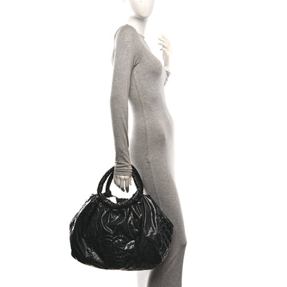 Chanel Nylon Quilted Cabas  Black 2 of 10