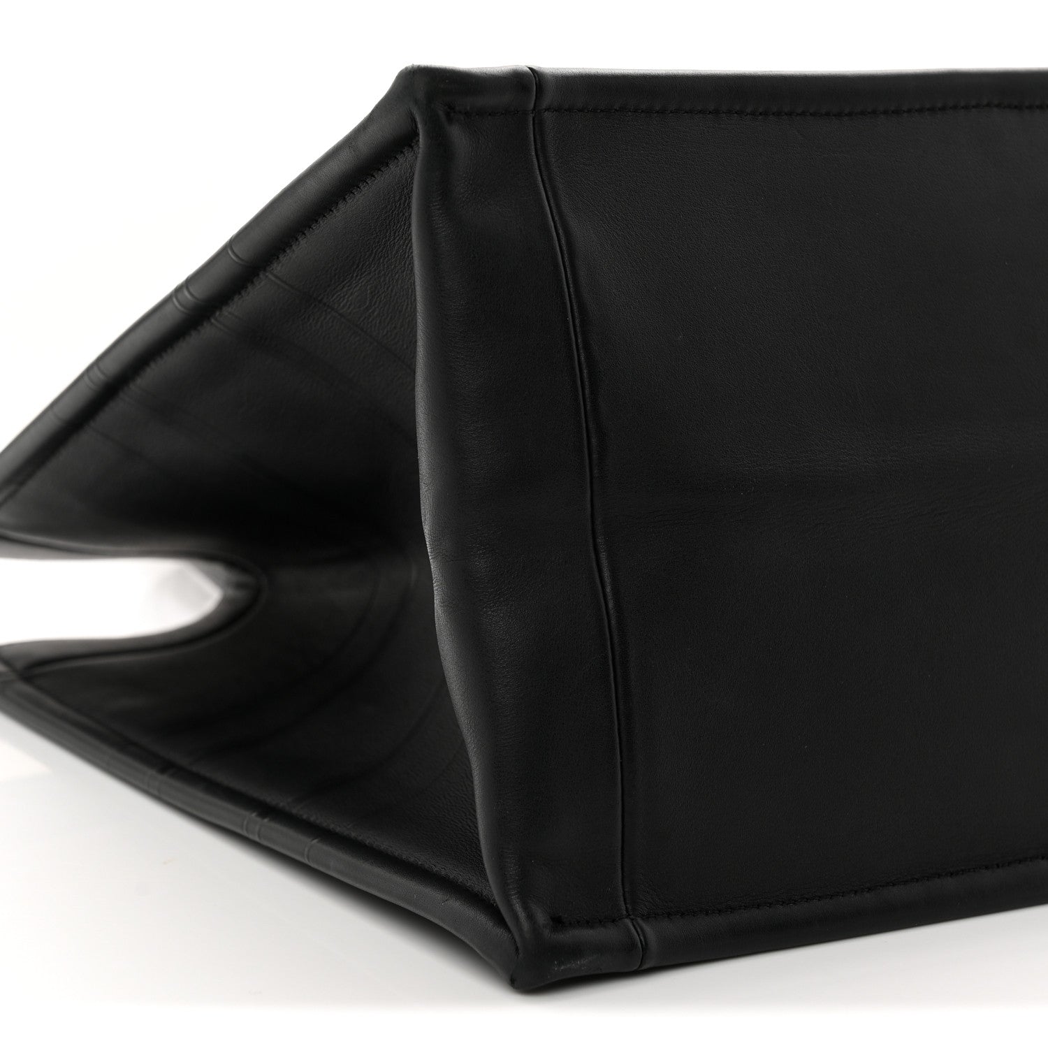 Christian Dior Calfskin Embossed Medium Book Tote Black 9 of 14