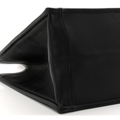 Christian Dior Calfskin Embossed Medium Book Tote Black 9 of 14