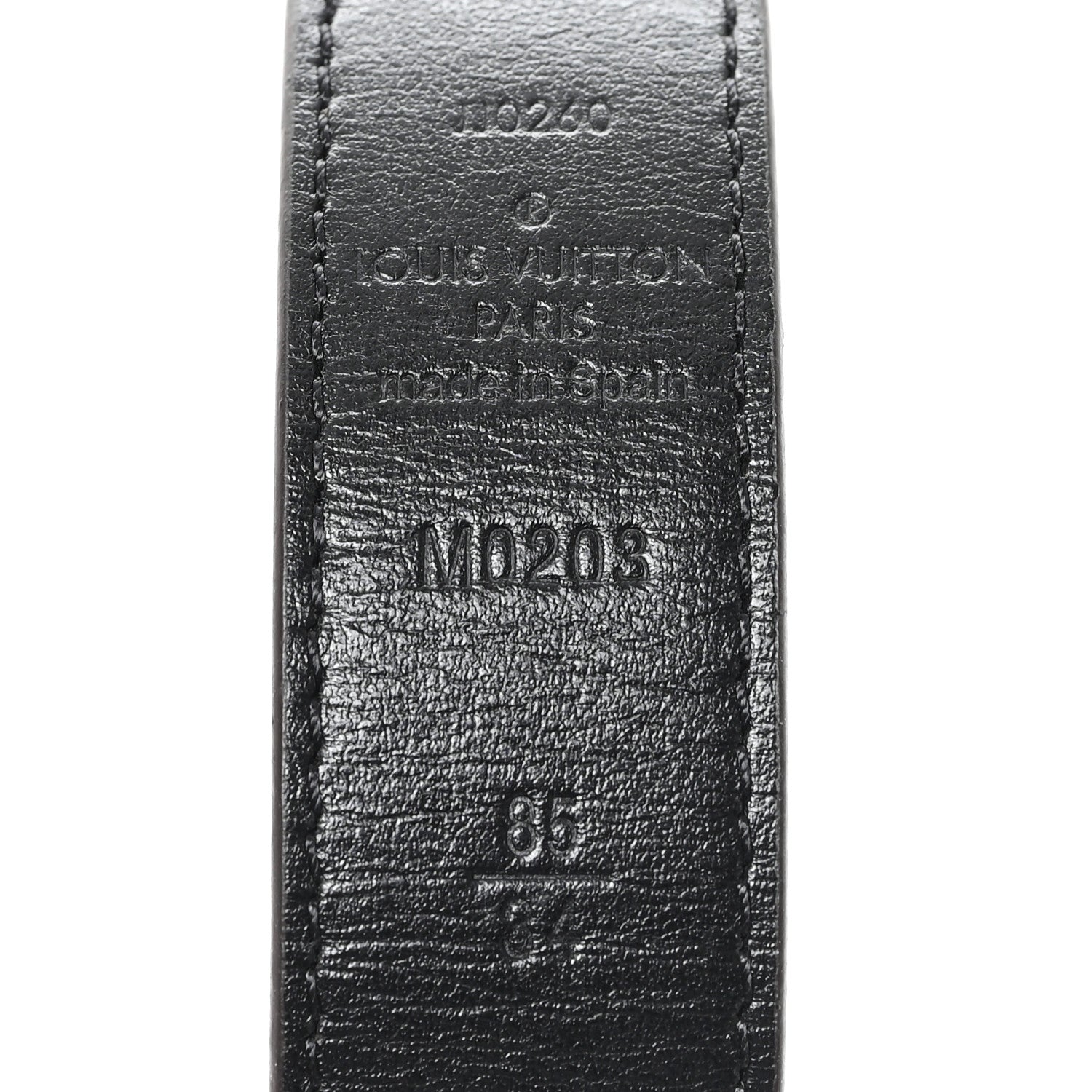 Louis Vuitton Monogram 25mm Dauphine Reversible Belt 85 34 Tan 3 of 5