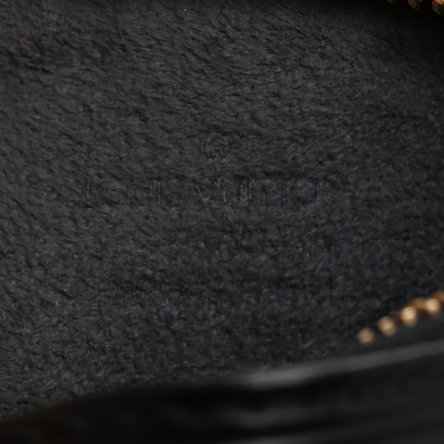 Louis Vuitton Epi Soufflot Pochette Black 6 of 6