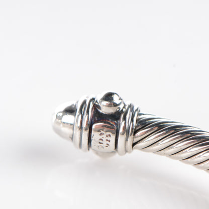 David Yurman Sterling Silver 5mm Renaissance Bracelet 5 of 6