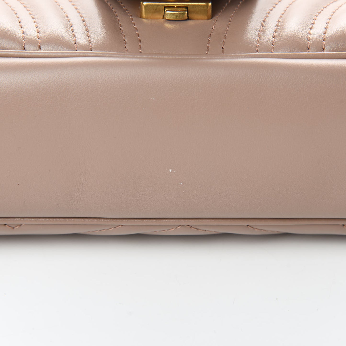 Calfskin Matelasse Medium GG Marmont Shoulder Bag Porcelain Rose