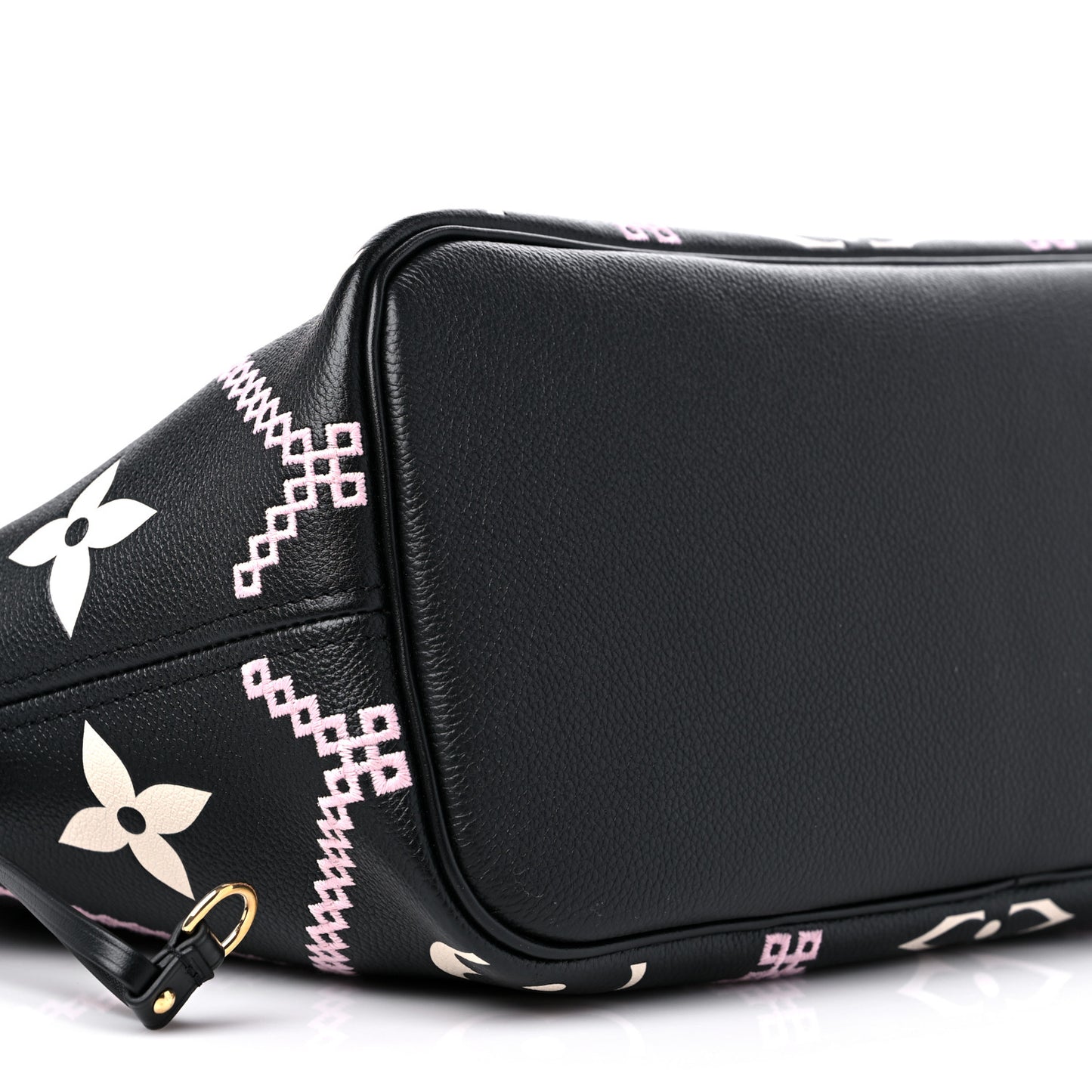 Empreinte Monogram Giant Broderies Neverfull MM Black