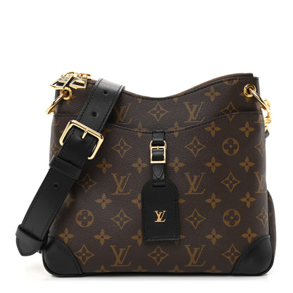 Louis Vuitton Monogram Odeon PM Black 1 of 8