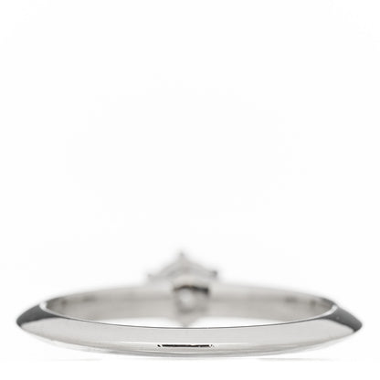 Tiffany Platinum Diamond .31ct Solitaire Engagement Ring 51 5.75 4 of 6