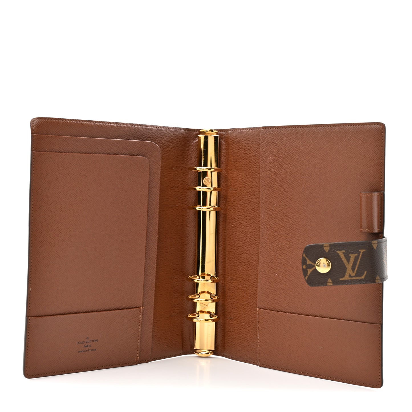 Monogram Large Ring Agenda Cover