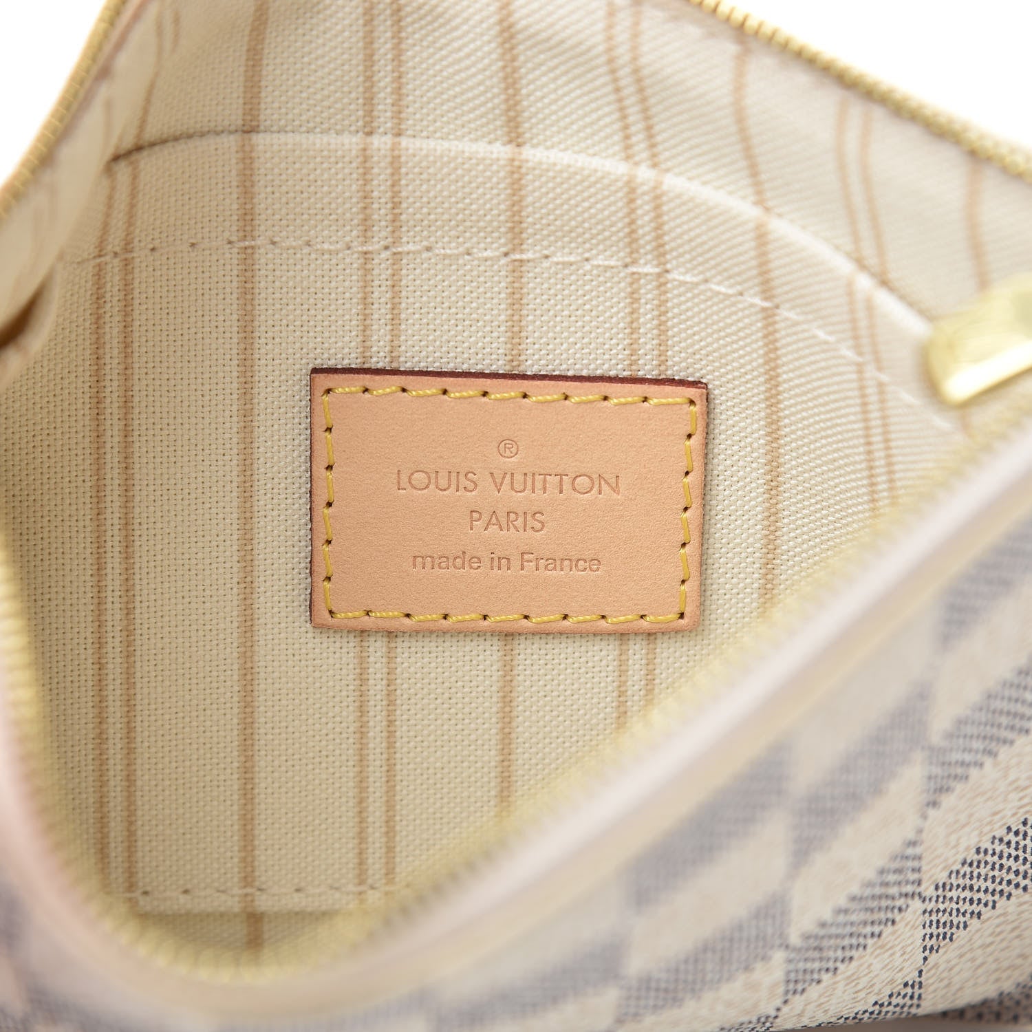 Louis Vuitton Damier Azur Neverfull PM Pochette 6 of 7