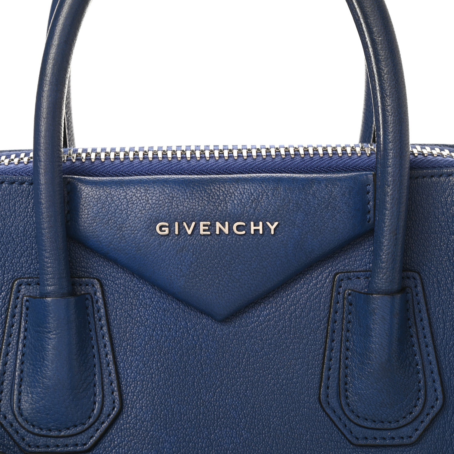 Givenchy Sugar Goatskin Small Antigona Bright Blue 7 of 9