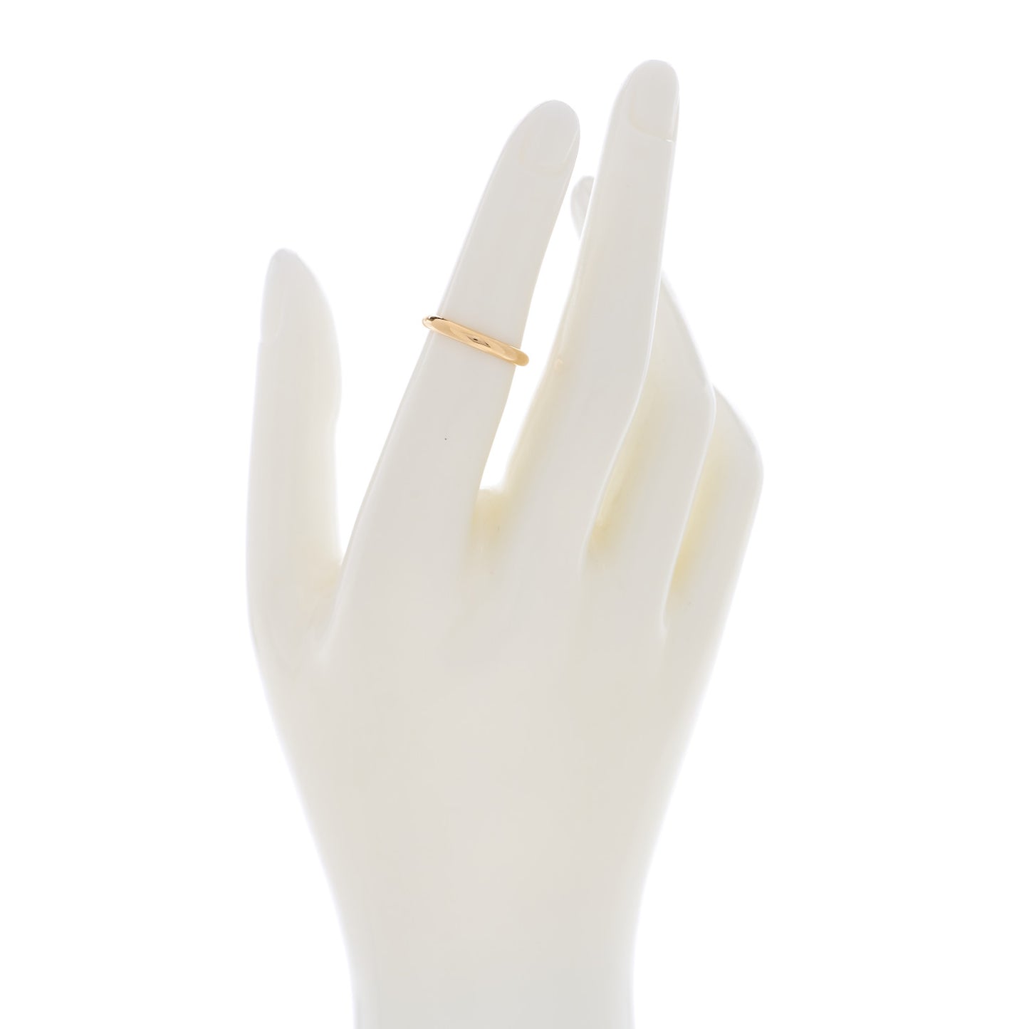 18K Yellow Gold 2.5mm 1895 Wedding Band Ring 49 5