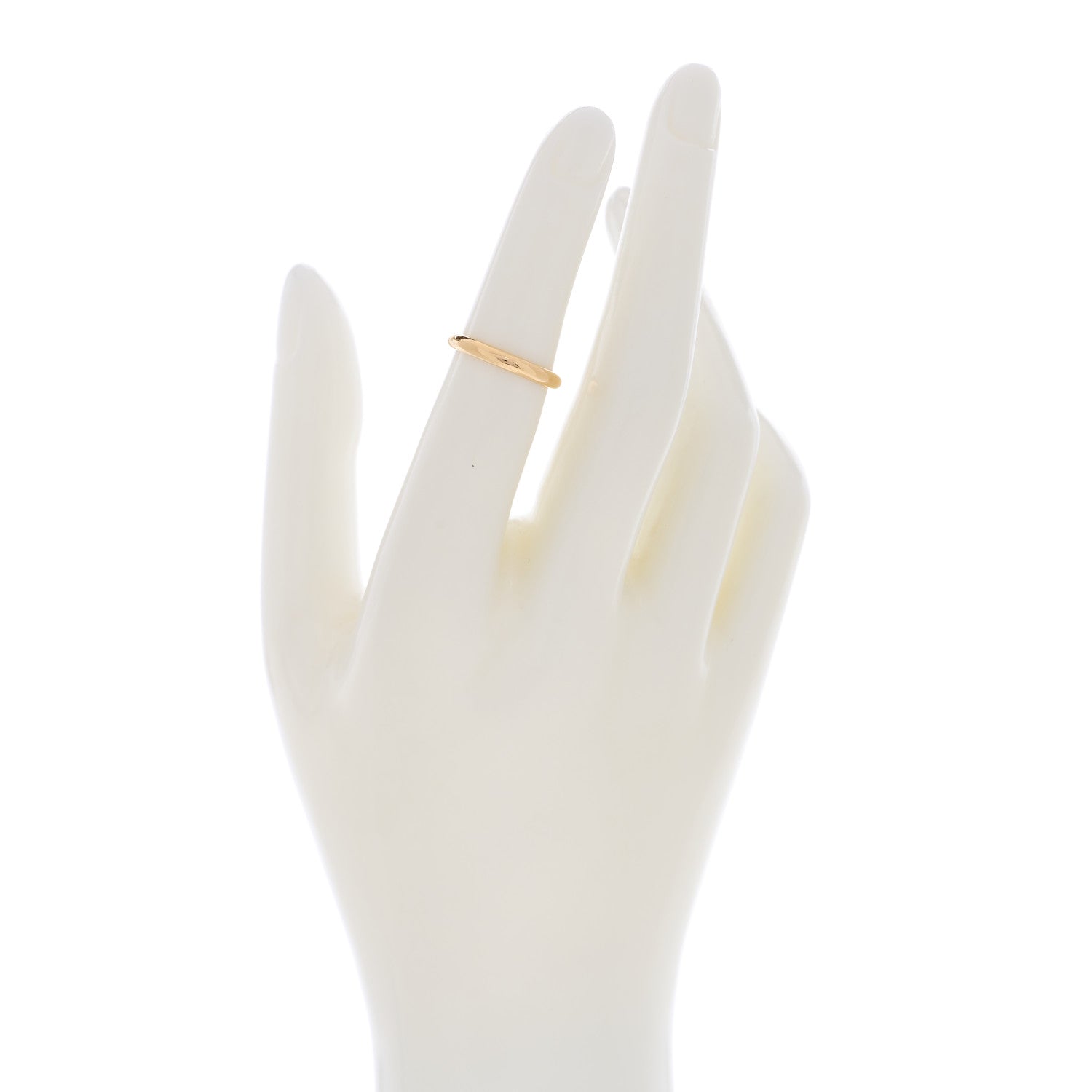 Cartier 18K Yellow Gold 2.5mm 1895 Wedding Band Ring 49 5 2 of 4