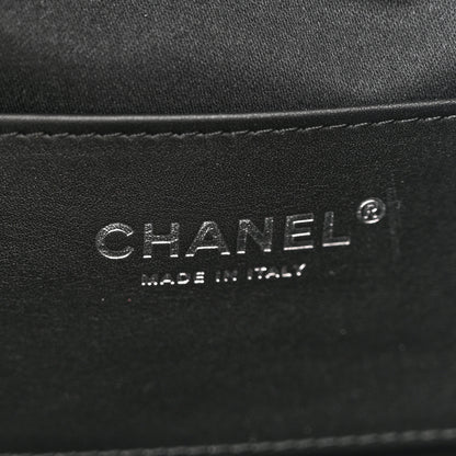 Chanel Metallic Caviar Quilted Mini Chanel 25 Handbag Silver 6 of 10