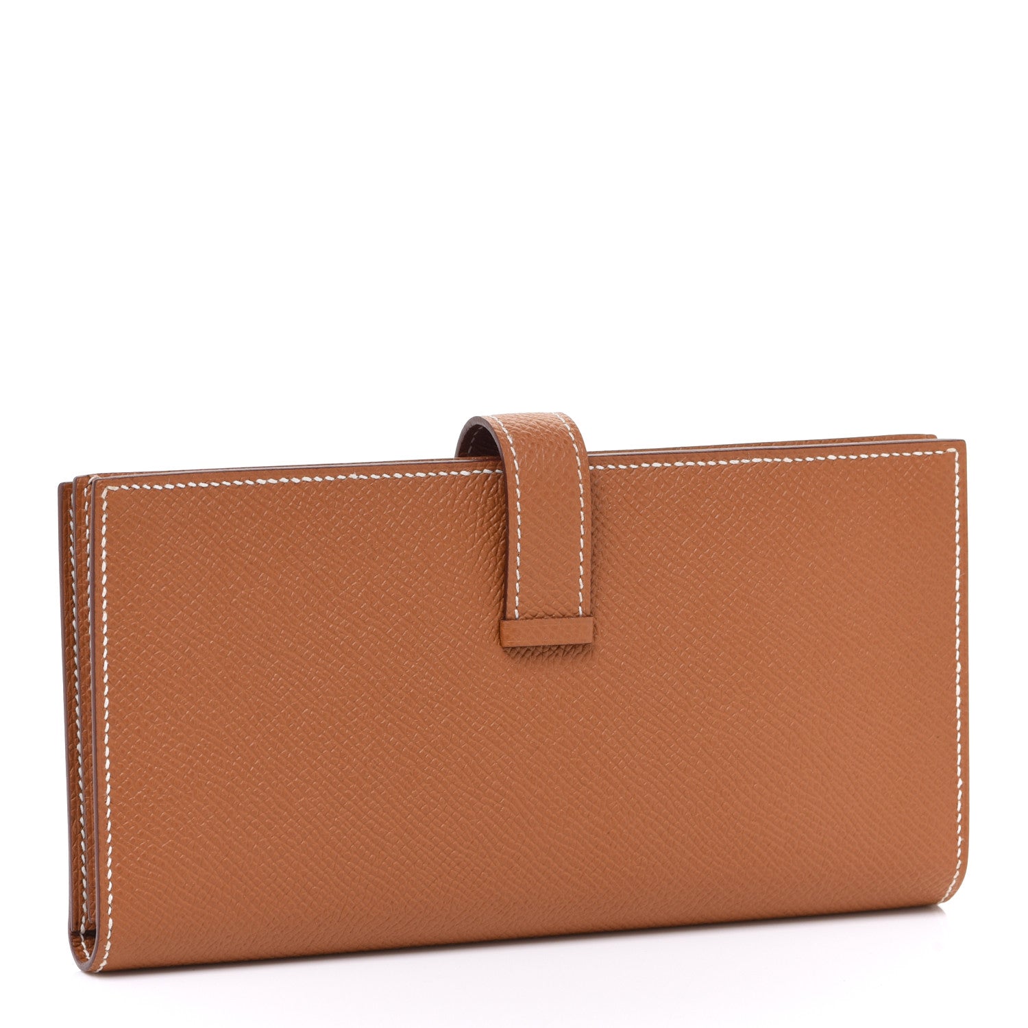 Hermes Epsom Bearn Gusset Wallet Gold 3 of 9