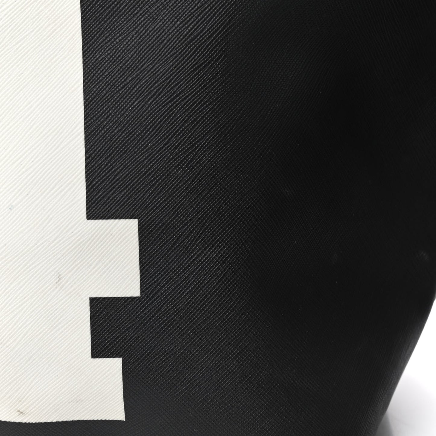 Textured Coated Canvas Favelas Large Antigona Tote Black