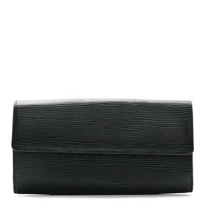 Louis Vuitton Epi Sarah Wallet Black 1 of 10