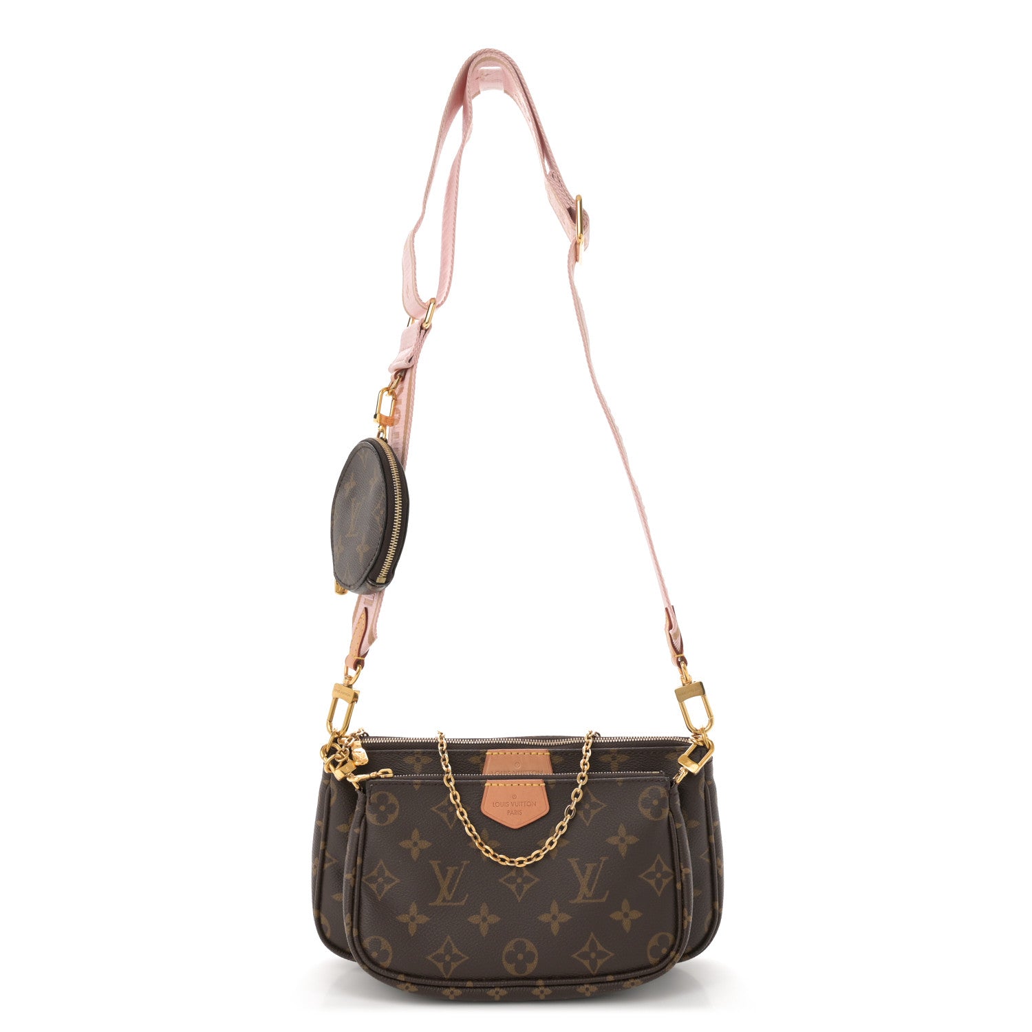 Louis Vuitton Monogram Multi Pochette Accessories Rose Clair 1 of 10