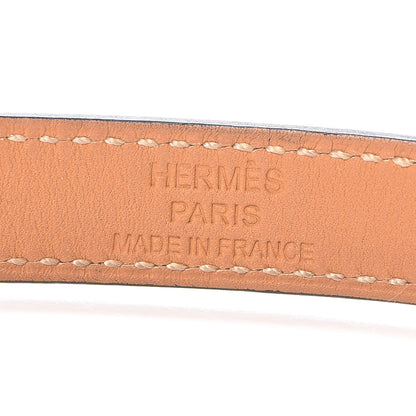 Hermes Chamonix Kelly Double Tour Bracelet S Black 6 of 7