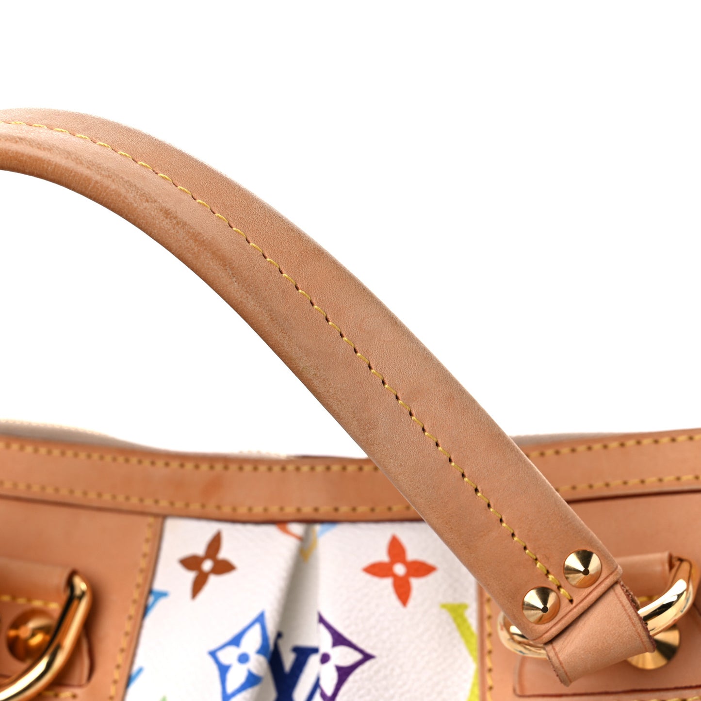 Monogram Multicolor Courtney GM White