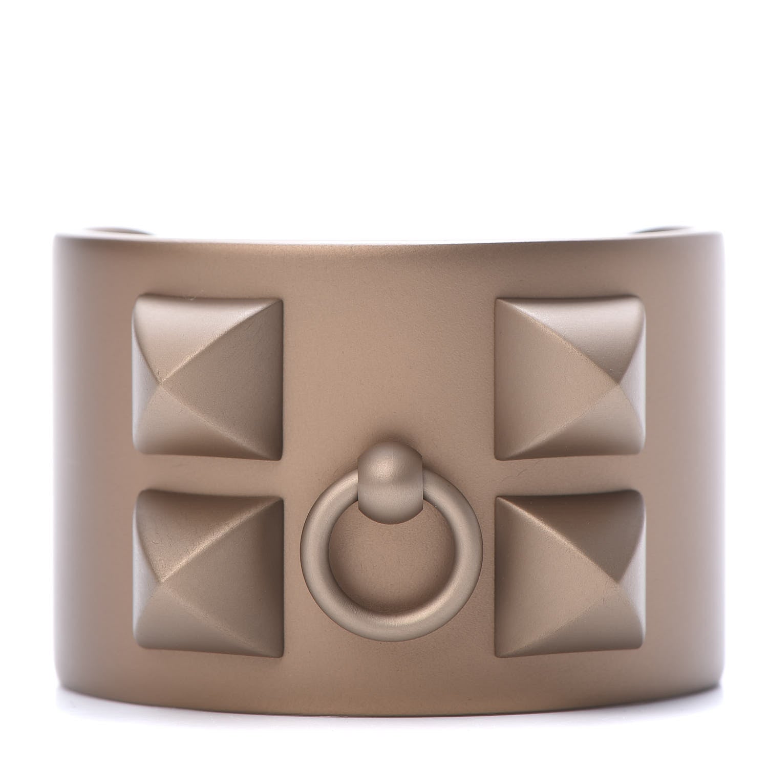 Hermes Aluminium Sunset Collier De Chien CDC Bracelet T2 Gres 1 of 5