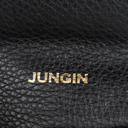 Gucci Calfskin Web Horsebit Chain Clutch Wallet Black 6 of 8