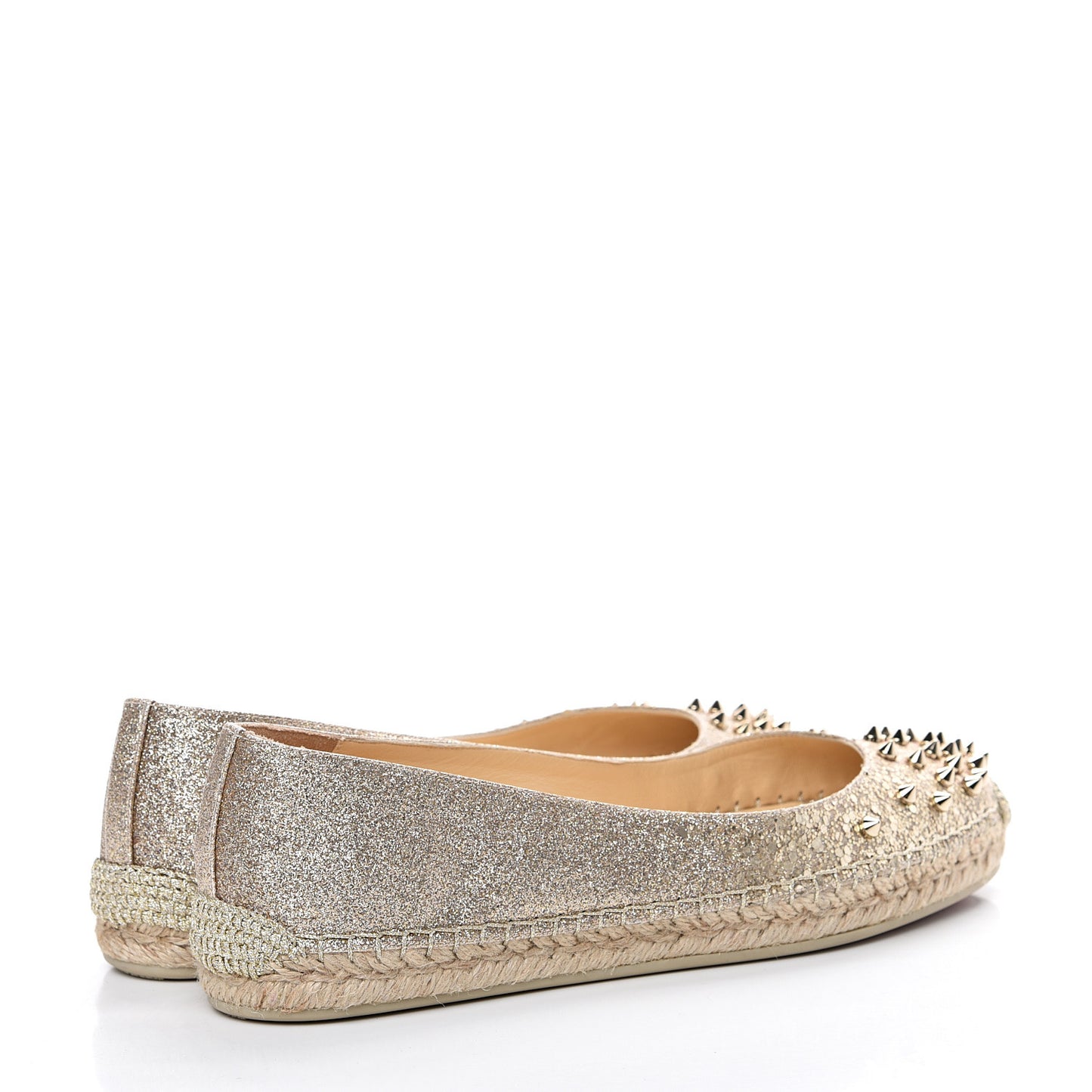 Glitter Aliochette Espadrilles 40 Gold
