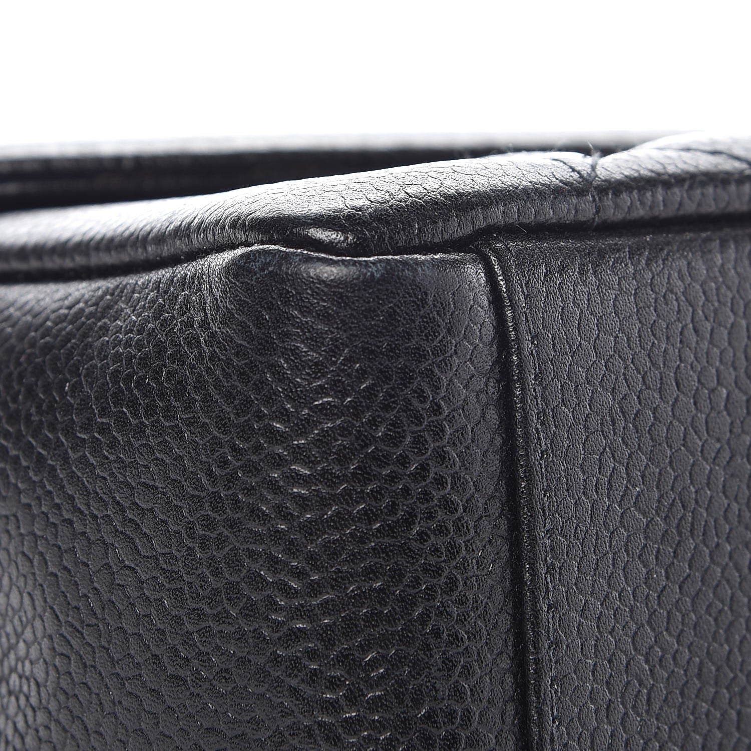 Chanel Caviar Quilted Medium Single Flap Black 11 of 12