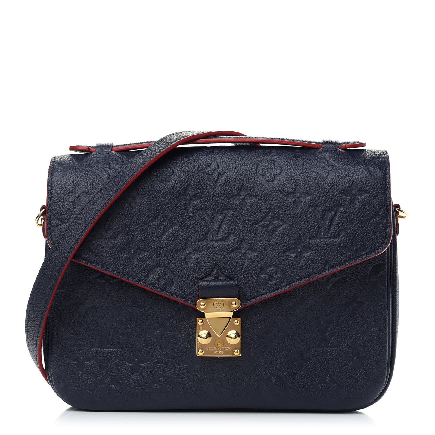 Empreinte Pochette Metis Marine Rouge