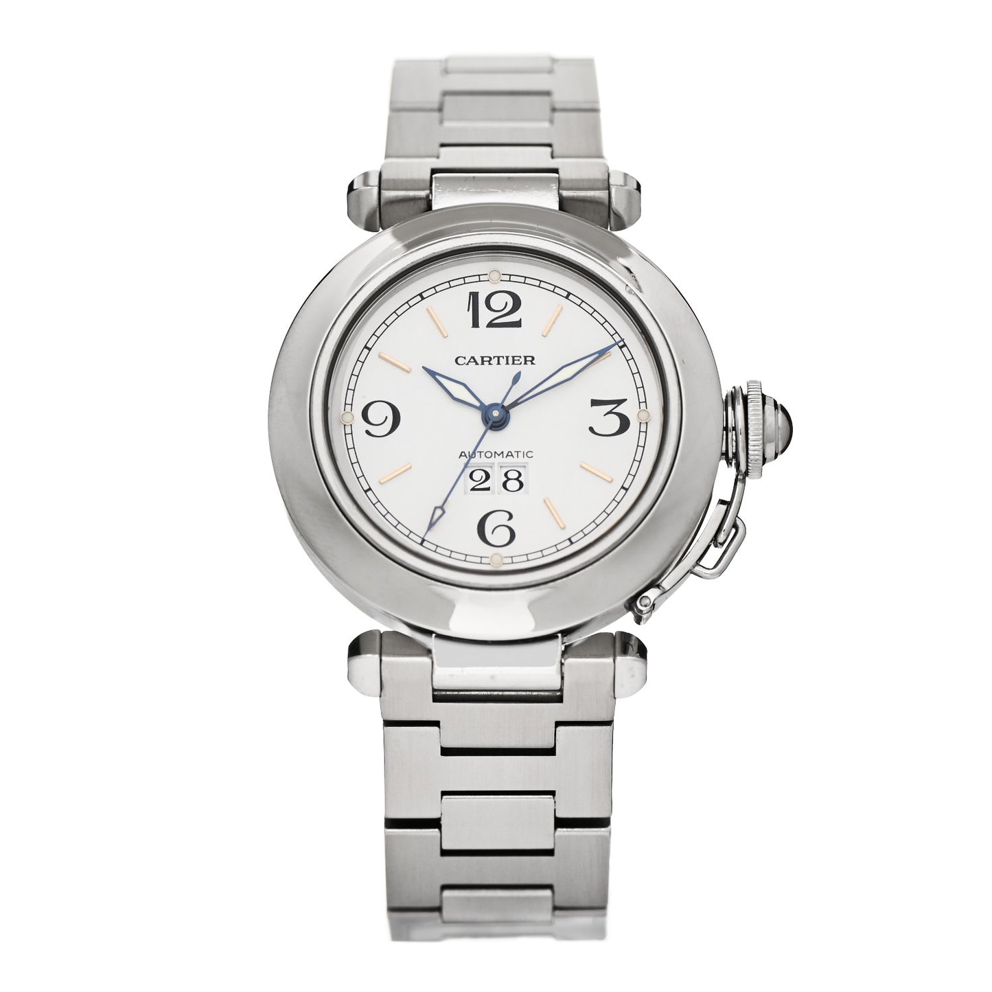 Stainless Steel 35mm Pasha C Big Date Automatic Watch