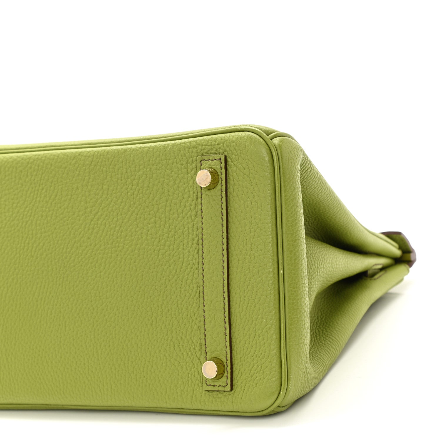 Hermes Togo Birkin 30 Vert Anis 10 of 14